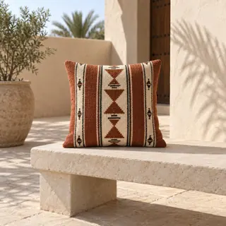 Al Sadu woven cushion · desert collection